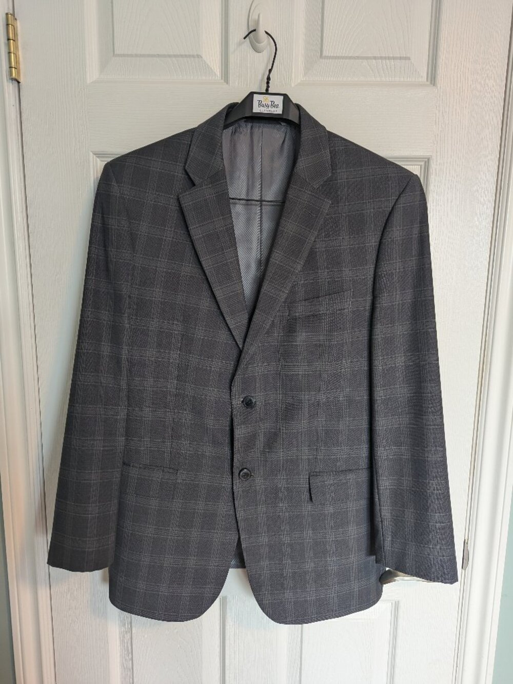 Plaid Suit Jacket